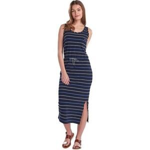 BARBOUR NWT Striped Overland Maxi Dress US 12